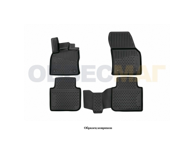 Коврики 3D в салон Format полиуретан, повышенная износостойкость 4 шт для Chevrolet Cruze 2009-2015