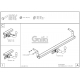 Фаркоп оцинкованный Galia шар C съемный для Kia Picanto 2011-2017