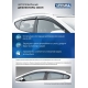 Дефлекторы окон Rival Premium на хэтчбек для Mazda 3 2019-2021