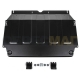 Защита картера и КПП Автоброня для 1,2T/1,8H/2,0 сталь 2 мм на передний привод для Toyota C-HR 2018-2021