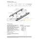Пороги алюминиевые Rival Premium для Skoda Karoq 2020-2021