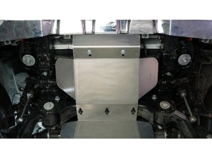 Защита радиатора (алюминий) 4мм для Baic BJ40 II 2.0 2023 – н.в. ZKTCC00662