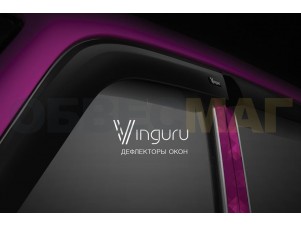 Дефлекторы окон Vinguru 4 штуки для Volkswagen Touareg № AFV54810
